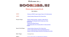 Desktop Screenshot of boorman.us